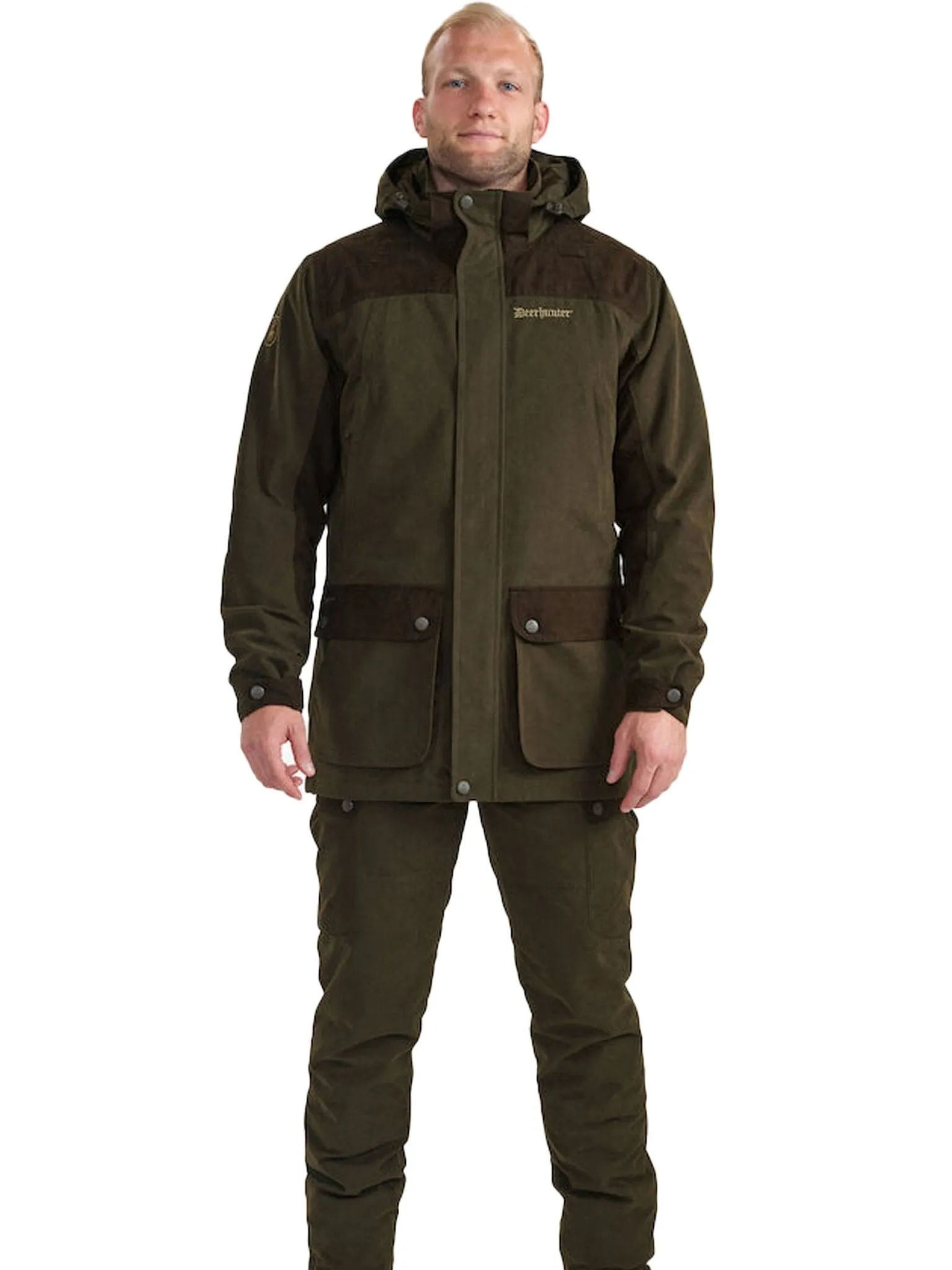 Deerhunter - Mens Eagle Waterproof Windproof Jacket taped seams - Eagle Coat Breathable and insulated